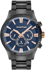 Quantum Kol Saati Koyu Gri